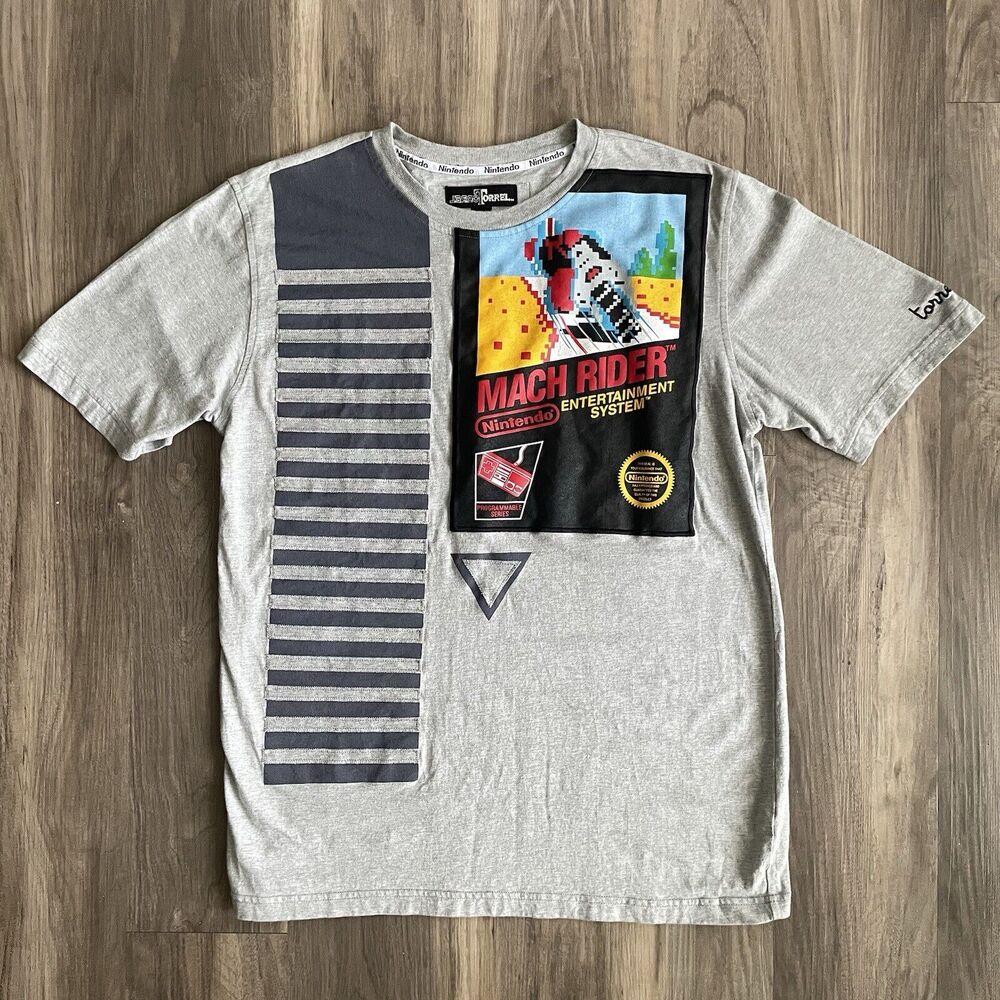 Nintendo Torrel T-Shirt Size L Machine Rider 1 of 1000 Limited Edition Gray